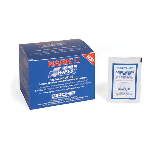 Sirchie NS20150 Cocaine ID Swipes