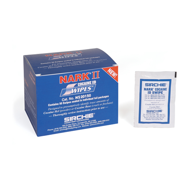Sirchie NS20150 Cocaine ID Swipes