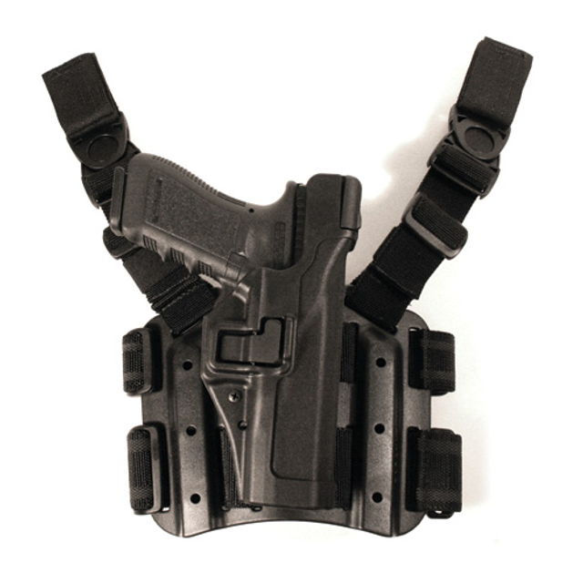 BLACKHAWK! 430617BK-R Level 3 Tactical Serpa Holster