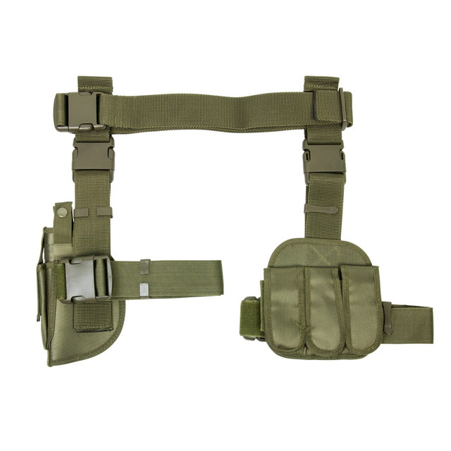 NcSTAR CV2908G Drop Leg Holster & Mag Pouch X4