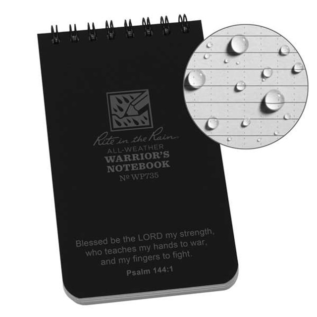 Rite in the Rain WP735 Warrior's Notebook