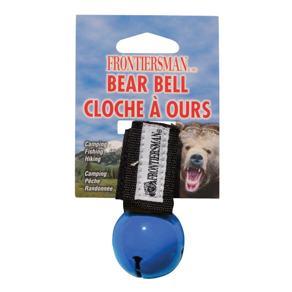 Sabre BB-01-BL Frontiersman Bear Bell w/ Velcro Strap