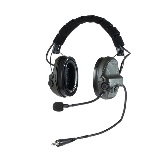 TCI V00046737 Liberator IV Advanced Single Comm Headset Only with Hearing Protection