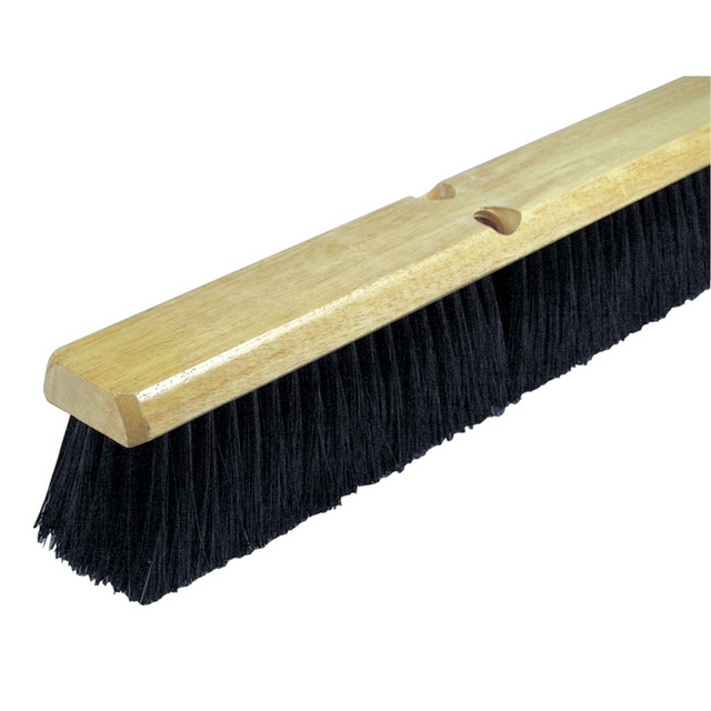 WILEN PROFESSIONAL CLEANING PRODUCTS/ RETAIL DIVISION F006018EA Wilen Black Tampico Push Broom, 18in