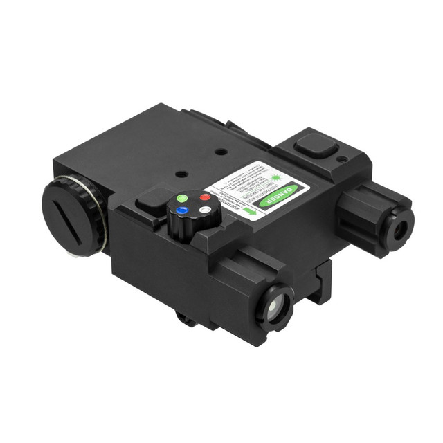 NcSTAR VLG4NVQRB Green Laser & 4 Color NAV LED w/QR Mount NcSTAR VLG4NVQRB Green Laser & 4 Color NAV LED w/QR Mount