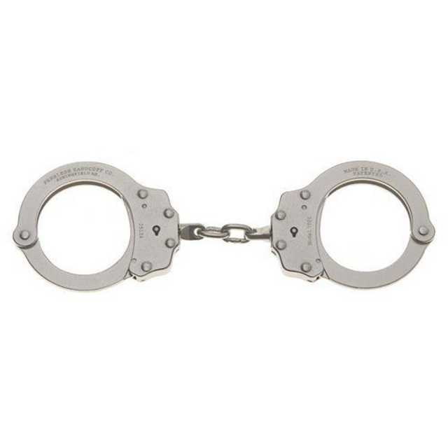 Peerless Handcuff Company 4710-10 Model 700C Chain Link Handcuffs - Nickel Finish Peerless Handcuff Company 4710-10 Model 700C Chain Link Handcuffs - Nickel Finish