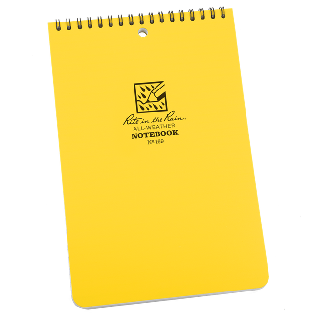 Rite in the Rain 169 Top Spiral Notebook (6'' x 9.25'')