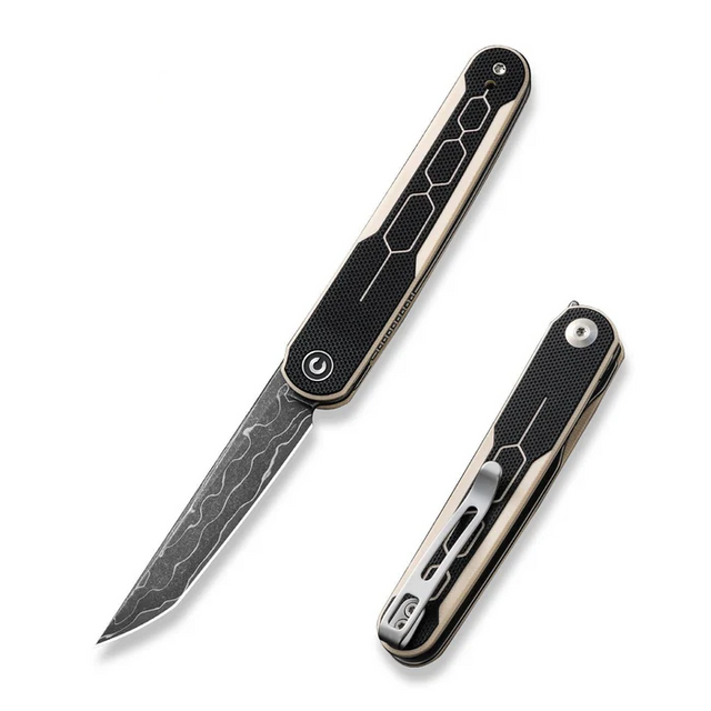 CIVIVI Knives C23015-DS1 CIVIVI KwaiQ Flipper Knife G10 Handle