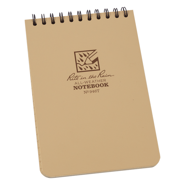 Rite in the Rain 946T Top Spiral Notebook - 4 x 6 Rite in the Rain 946T Top Spiral Notebook - 4 x 6