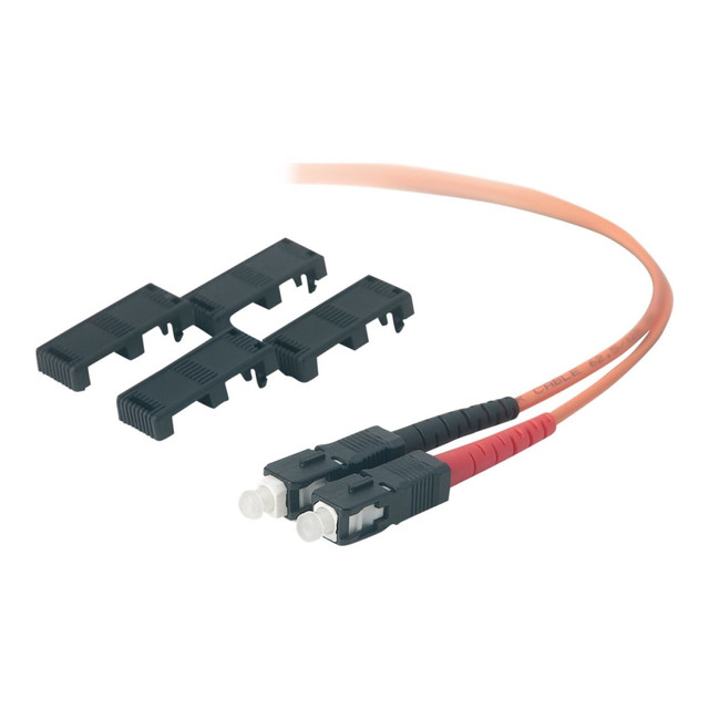 BELKIN, INC. A2F20277-10M Belkin - Patch cable - SC/PC multi-mode (M) to SC/PC multi-mode (M) - 10 m - fiber optic - 62.5 / 125 micron - OM1 - orange