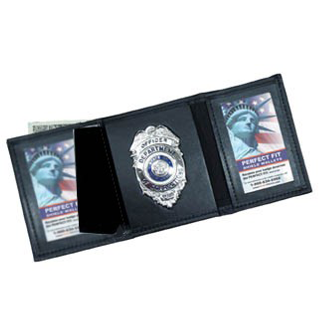 Perfect Fit 106-A Trifold Wallet w/ Double ID - 3.75''x5.00'' Perfect Fit 106-A Trifold Wallet w/ Double ID - 3.75''x5.00''