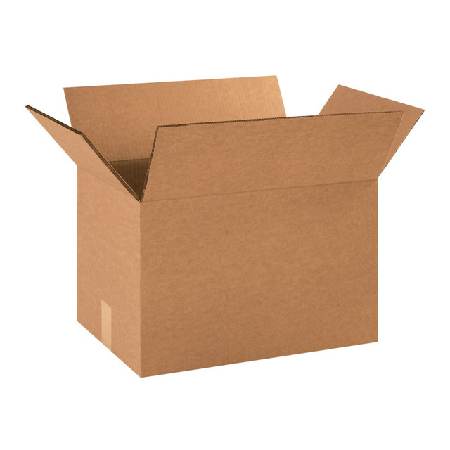B O X MANAGEMENT, INC. HD1812 Partners Brand Heavy-Duty Single Wall Boxes, 18in x 12in x 12in, Kraft, Pack Of 25 B O X MANAGEMENT, INC. HD1812 Partners Brand Heavy-Duty Single Wall Boxes, 18in x 12in x 12in, Kraft, Pack Of 25