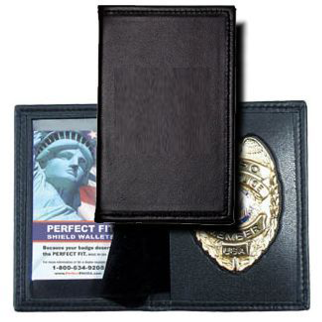 Perfect Fit 100-D2 Dress Leather Badge & ID Case - 3.25''x4.75''