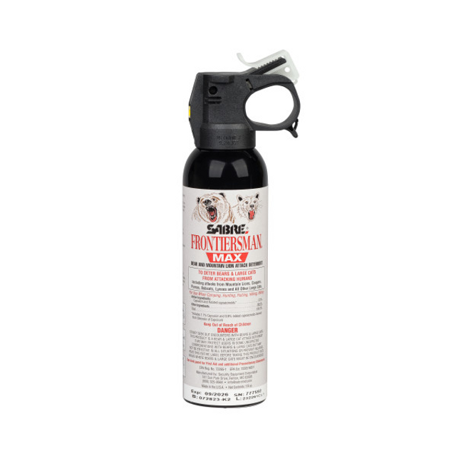 Sabre FBADX-03 Frontiersman MAX Bear & Mountain Lion Spray Sabre FBADX-03 Frontiersman MAX Bear & Mountain Lion Spray