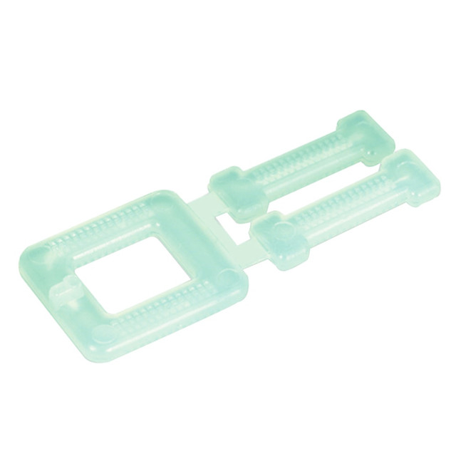 B O X MANAGEMENT, INC. PS12PLBUCK Partners Brand Plastic Buckles For Poly Strapping, 1/2in, Case Of 1,000