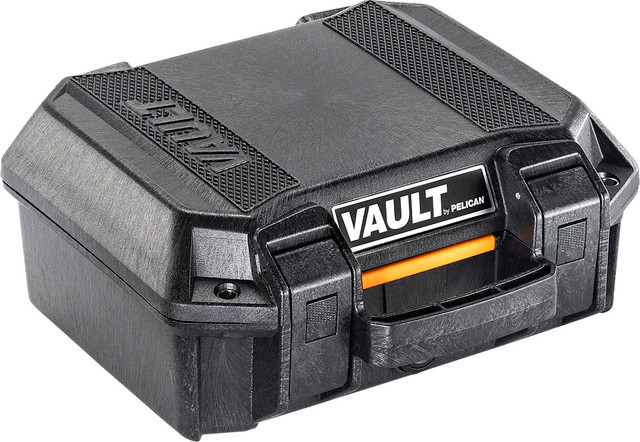 Pelican Products VCV100-0020-BLK V100C Vault Equipment Case