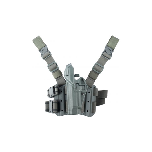 BLACKHAWK! 430604FG-L Level 3 Tactical Serpa Holster