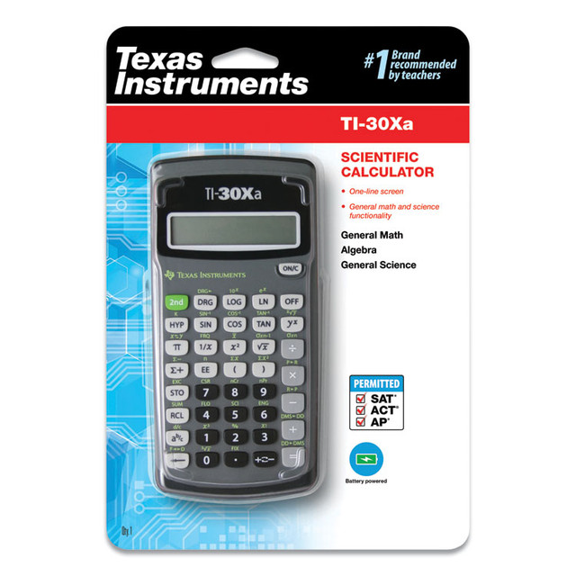 TEXAS INSTRUMENTS TI30XA TI-30Xa Scientific Calculator, 10-Digit LCD