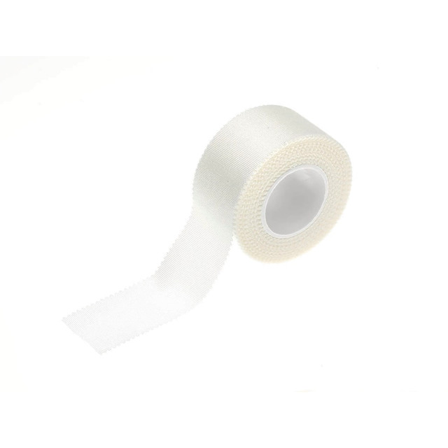 MEDLINE INDUSTRIES, INC. PRM260101H Medline Caring Cloth Silk Adhesive Tape, 1in x 10 Yd., White, Box Of 12