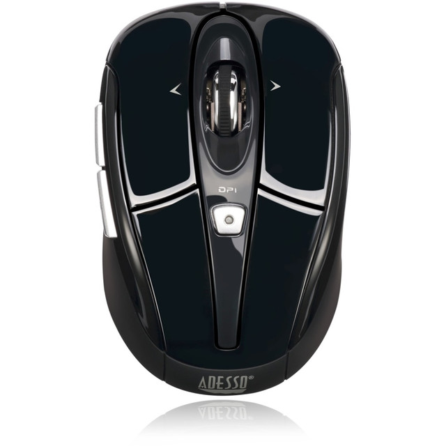 ADESSO INC IMOUSE S60B Adesso iMouse S60B Wireless RF Programmable Nano Optical Mouse, Black