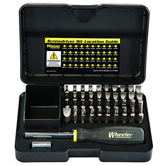 Wheeler Engineering 954621 Professional Gunsmithing Screwdriver Set 43 pc Wheeler Engineering 954621 Professional Gunsmithing Screwdriver Set 43 pc