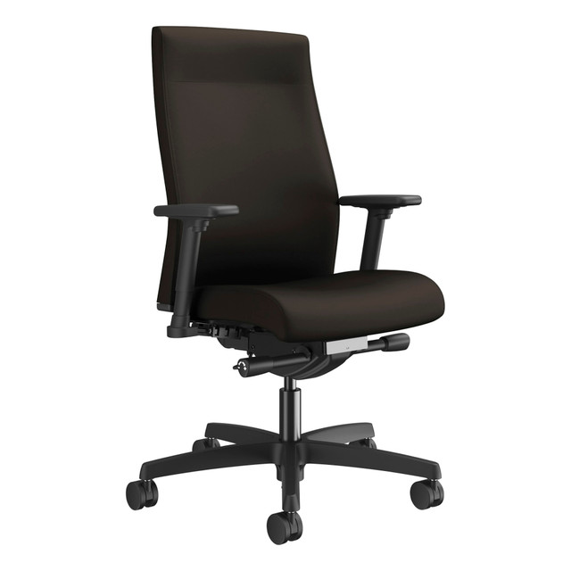 HNI CORPORATION HONI2UL2AC49TK HON Ignition Fabric Mid-Back Task Chair, Espresso