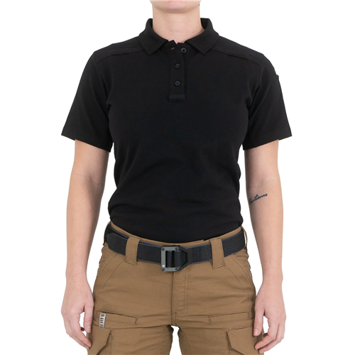 First Tactical 122508-019-XXL W Cotton SS Polo