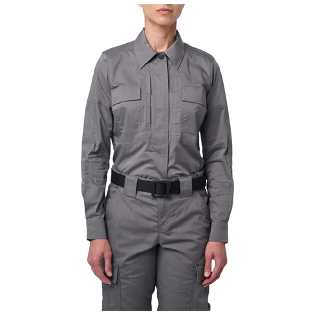 5.11 Tactical 62081ABR-092-L Wm Fltc Tdu Rp Ls Shirt