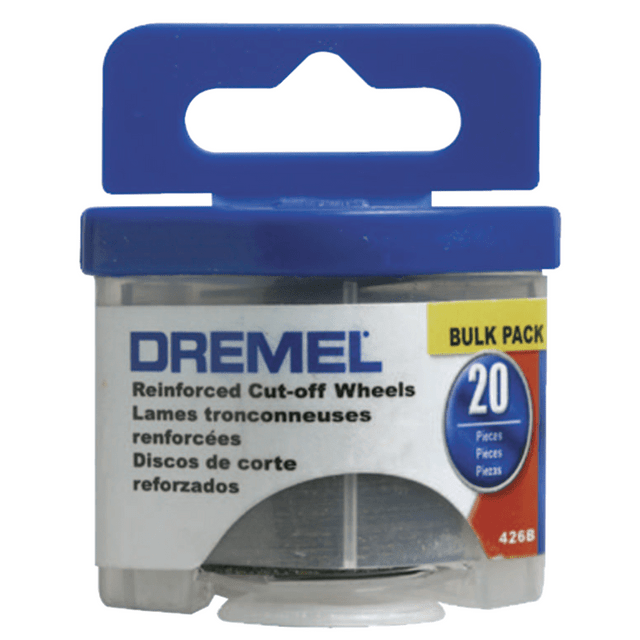 ROBERT BOSCH LLC 114-426B Fiberglass-Reinforced Cut-Off Wheels (20 Piece)