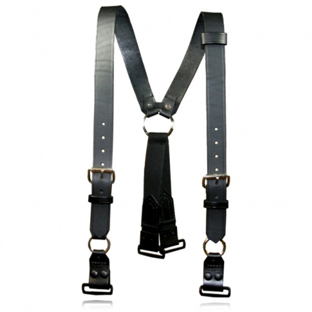 Boston Leather 9177ABS-1 Firefighter‚s Suspenders, Loop Attachment Boston Leather 9177ABS-1 Firefighter‚s Suspenders, Loop Attachment
