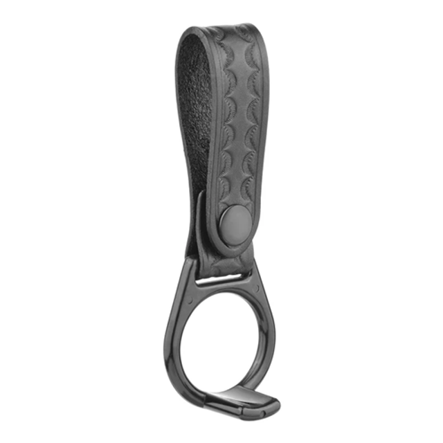 Dutyman 3221B Basketweave Leather PR24 Holder with Black Plastic Ring Dutyman 3221B Basketweave Leather PR24 Holder with Black Plastic Ring