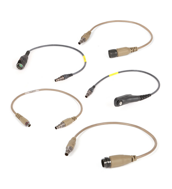 Ops-Core N254547-00 Modular PTT Radio Adapter Cable