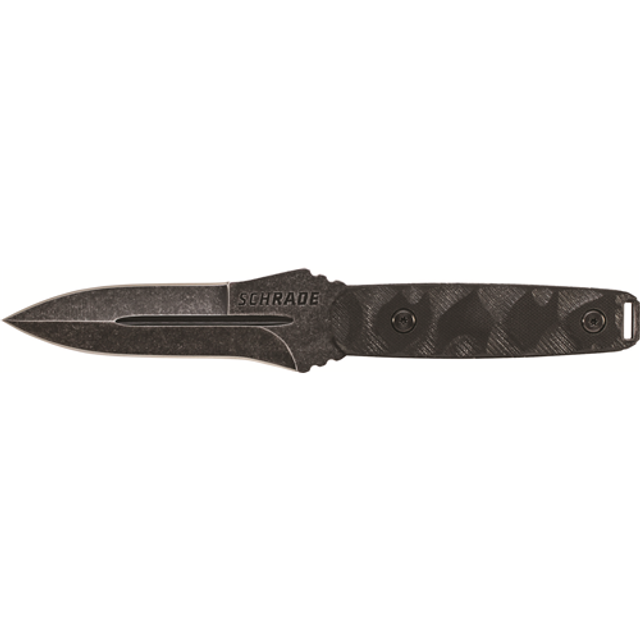 Schrade SCHF20 9 in Double Edged Boot Knife, G10 Handle, Stonewash Finish 8Cr13 Blade, No Sale CA, NY, MA Schrade SCHF20 9 in Double Edged Boot Knife, G10 Handle, Stonewash Finish 8Cr13 Blade, No Sale CA, NY, MA