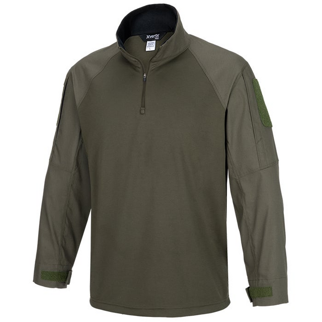 Vertx VTX1910ODMEDIUMREG Recon Flex Long Sleeve Combat Shirt