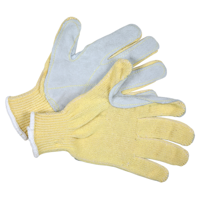 MCR Safety 9380S Kevlar With Leather Palm Economy