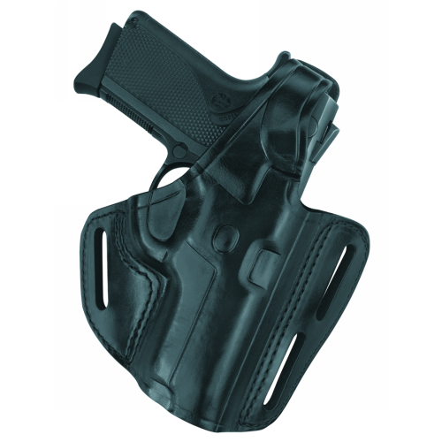 Gould & Goodrich B803-G19 Three Slot Pancake Holster