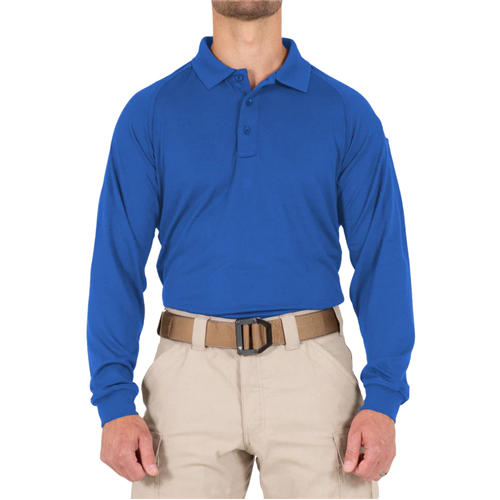 First Tactical 111503-691-L-T M Performance LS Polo