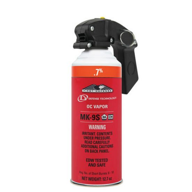 Defense Technology 1156867 First Defense .7% MK-9S HV Vapor OC Aerosol with Wand Adapter