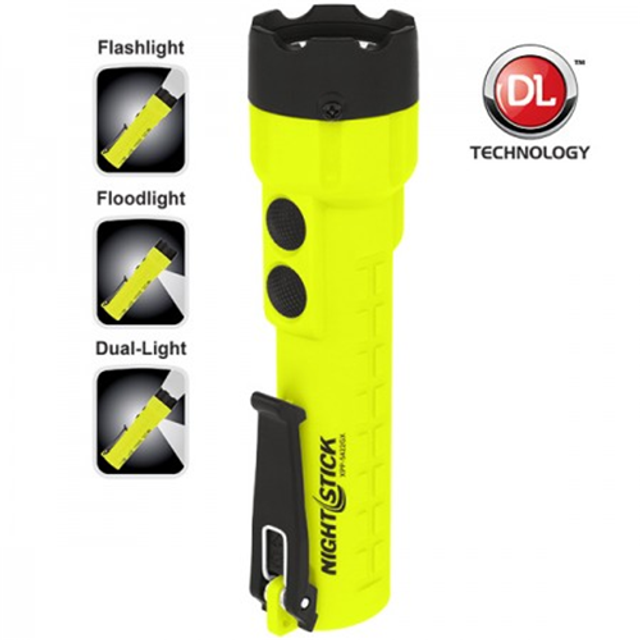 Nightstick XPP-5422GX Intrinsically Safe Permissible Dual-Light Flashlight Nightstick XPP-5422GX Intrinsically Safe Permissible Dual-Light Flashlight
