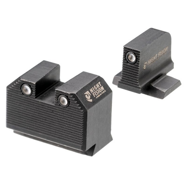 Night Fision SAW-205-311-402-ZGZG Optics Ready Stealth Night Sight Set for S&W M&P w/ RMR/507C/SRO