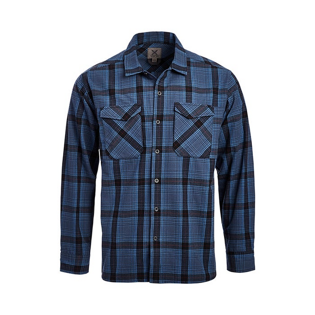 Vertx VTX1500BLRPXLARGE Canyon River Flannel Shirt - Blue Ridge Plaid Vertx VTX1500BLRPXLARGE Canyon River Flannel Shirt - Blue Ridge Plaid