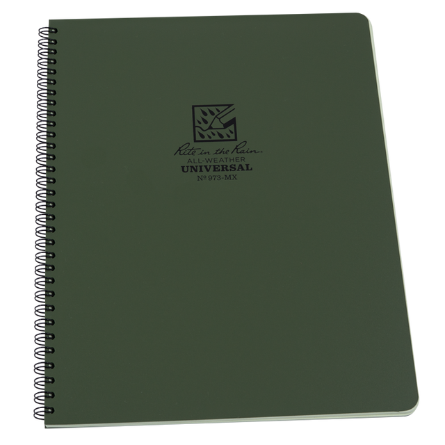 Rite in the Rain 973-MX Side Spiral Notebook - 8.75 x 11