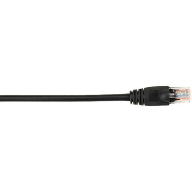 BLACK BOX CORPORATION Black Box CAT6PC-003-BK  Connect Cable CAT6 250-MHz Stranded Ethernet Patch Cable - Patch cable - RJ-45 (M) to RJ-45 (M) - 3 ft - UTP - CAT 6 - molded, snagless, stranded - black