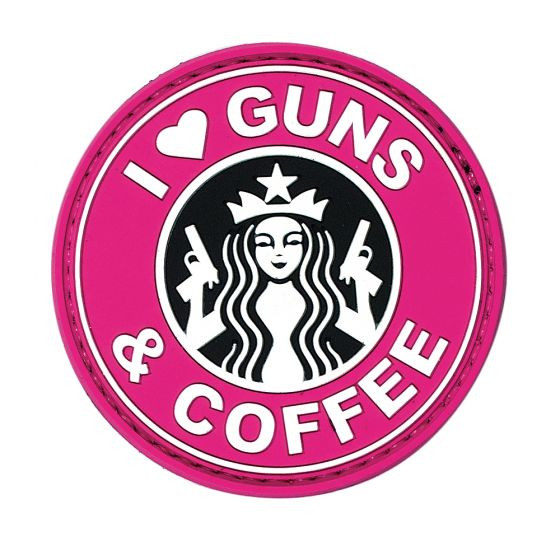 Voodoo Tactical 07-0915000000 I Love Guns & Coffee Patch