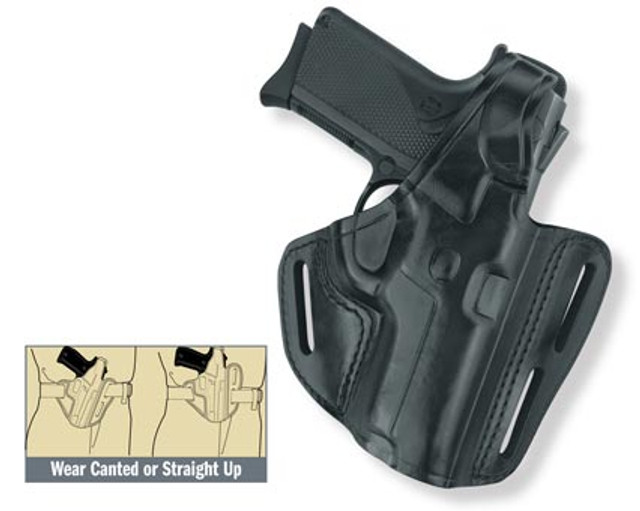 Gould & Goodrich B803-195LH Three Slot Pancake Holster Gould & Goodrich B803-195LH Three Slot Pancake Holster