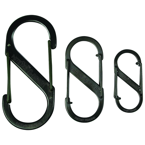 Nite-Ize SB3-03-01 Dual Carabiner Stainless Steel