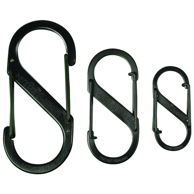 Nite-Ize SB3-03-01 Dual Carabiner Stainless Steel
