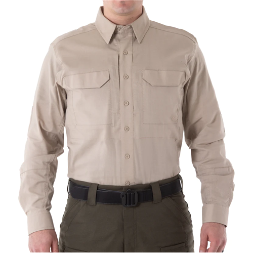 First Tactical 111006-055-4XL-T M V2 Tactical LS Shirt