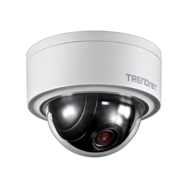 TRENDNET INC. TRENDnet TV-IP420P  TV IP420P - Network surveillance camera - PTZ - outdoor - vandal / weatherproof - color (Day&Night) - 3 MP - 2048 x 1536 - auto and manual iris - motorized - audio - LAN 10/100 - MJPEG, H.264 - DC 12 V / PoE