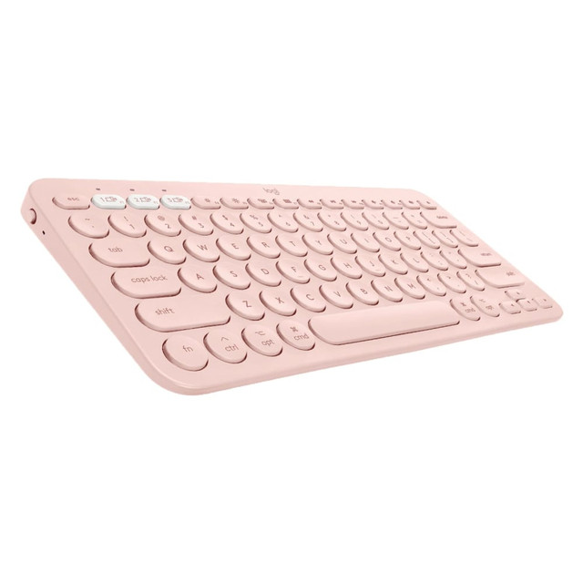 LOGITECH 920-009728  K380 Multi-Device Bluetooth Keyboard For Apple Mac, Rose